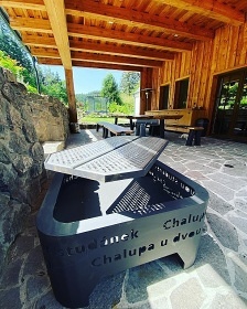 Chalupa Červená Voda - wellness a koupací jezírko