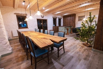 Chalupa Červená Voda - wellness a koupací jezírko
