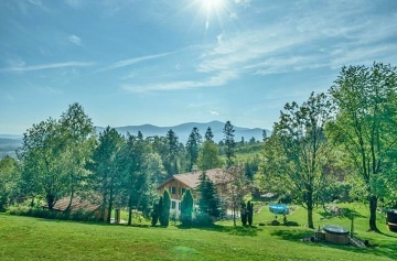 Chalupa u Ond�ejn�ku - baz�n a sauna - Lys� hora