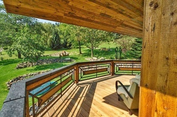 Chalupa u Ond�ejn�ku - baz�n a sauna - Lys� hora