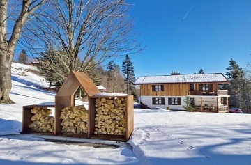 Chalupa u Ond�ejn�ku - baz�n a sauna - Lys� hora