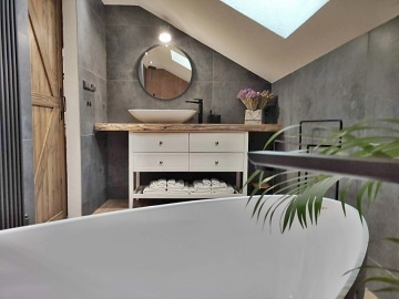 Chalupa u Ond�ejn�ku - baz�n a sauna - Lys� hora