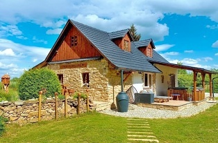 Chalet Samota pro zamilované - Kamenný Újezd