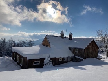 Chalupa se saunou - P�nkav�� vrch - Krkono�e