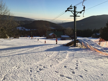 Chalupa se saunou - P�nkav�� vrch - Krkono�e