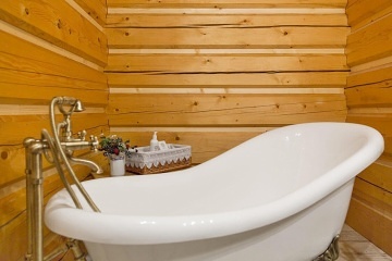 Roubenka ���rsk� vrchy - sauna a koupac� jez�rko