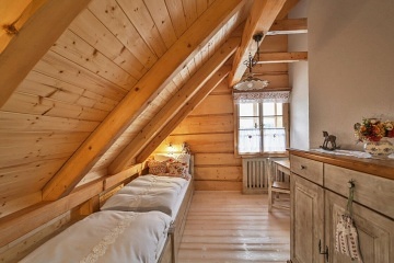 Roubenka ���rsk� vrchy - sauna a koupac� jez�rko