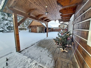 Roubenka ���rsk� vrchy - sauna a koupac� jez�rko