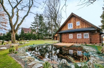 Roubenka ���rsk� vrchy - sauna a koupac� jez�rko