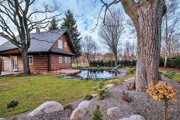 Roubenka ���rsk� vrchy - sauna a koupac� jez�rko