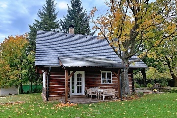 Roubenka ���rsk� vrchy - sauna a koupac� jez�rko