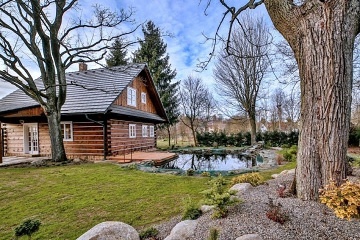 Roubenka ���rsk� vrchy - sauna a koupac� jez�rko