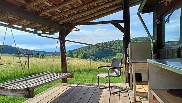 Recenze: Glamping Horní Žďár - Maringotka Hajnice