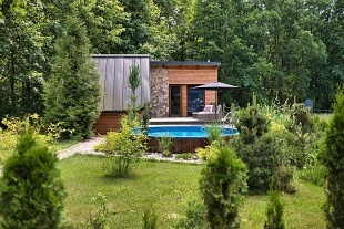 Nový objekt: Wellness chatička Těšíkov - bazén a sauna 