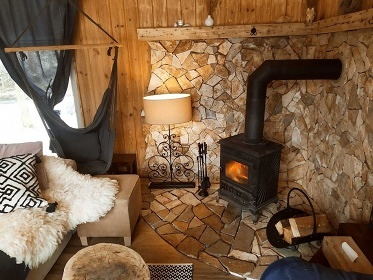 Wellness chatička Těšíkov - bazén a sauna