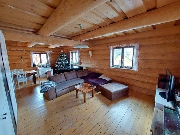 Srub bazén a wellness - jižní Čechy - Kaplice