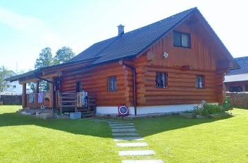 Srub bazén a wellness - jižní Čechy - Kaplice