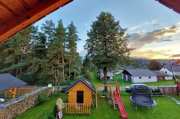 Srub bazén a wellness - jižní Čechy - Kaplice