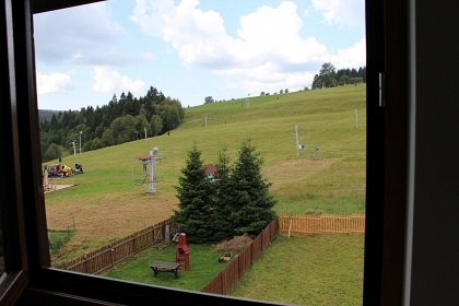 Apartmán Šumava - obora s jeleny a rysy Kvilda