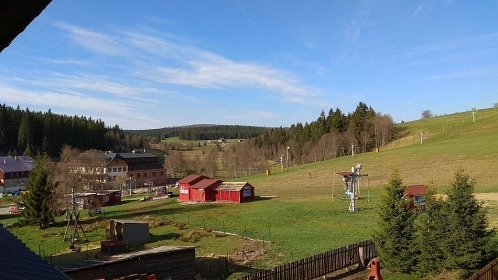 Apartmán Šumava - obora s jeleny a rysy Kvilda