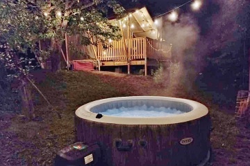 Glamping s vířivkou - hrad Kost - Trosky - Český ráj