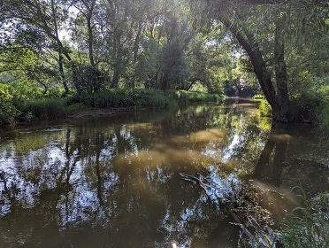 Usedlost Ledňáček - Modletice - klid u řeky