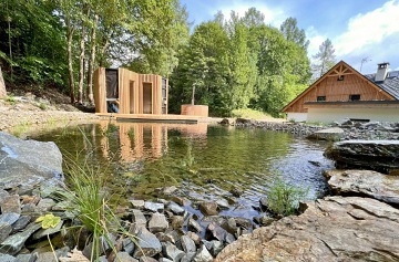 Chata koupac jezrko a sauna - apartmny Jesenky