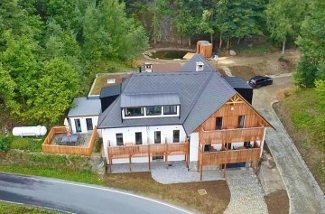 Chata koupací jezírko a sauna - apartmány Jeseníky