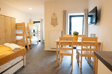 Chata koupací jezírko a sauna - apartmány Jeseníky