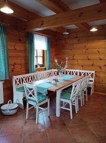 Roubenka Orlické hory - sauna a kachlová kamna