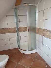 Roubenka Orlické hory - sauna a kachlová kamna