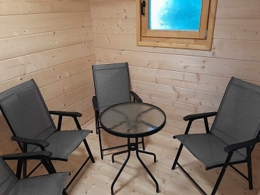Roubenka Orlické hory - sauna a kachlová kamna