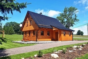 Nový objekt: Roubenka Orlické hory - sauna a kachlová kamna 8C-265