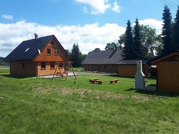 Roubenka Orlické hory - sauna a kachlová kamna