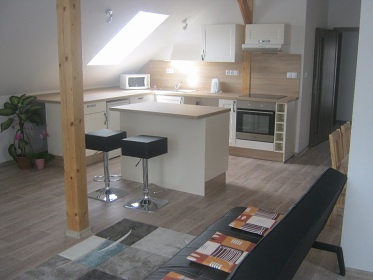 Chata Hlinice s bazénem - apartmán jižní Čechy
