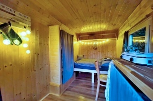 Glamping u lesa - Jihočeská maringotka - Třeboňsko