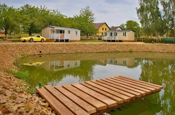 Chaty u rybníka - Dvůr Králové nad Labem - Kuks