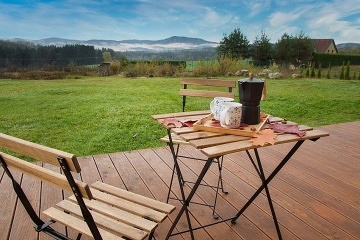 Chata a sauna - Vyšší Brod - přehrada Lipno