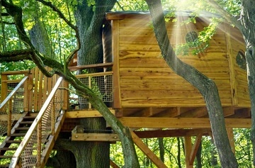 Stromodomek Vlčková - Glamping Jižní Morava