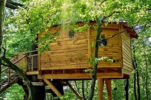 Recenze: Glamping Vizovick� vrchy - Domek na strom�
