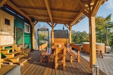 Maringotky Olivie a Julie - Glamping Ivančice
