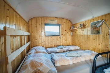 Glamping koupací jezírko a wellness - jižní Morava