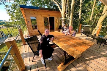 Glamping - domek v korunách stromů - Rumburk