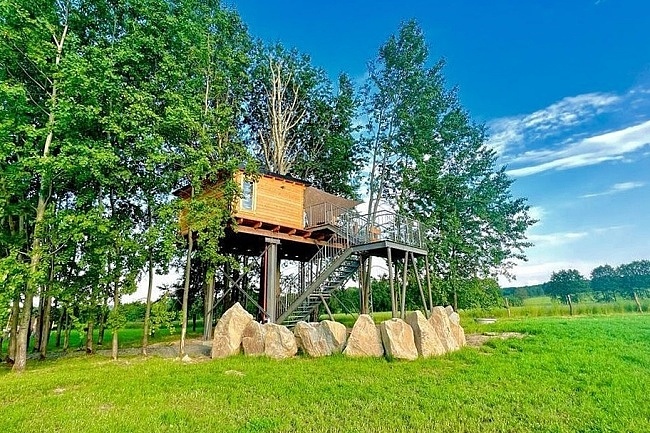 Glamping - domek v korunch strom - Rumburk