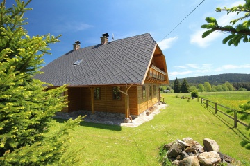 Roubená chalupa - Nová Boubská - CHKO Šumava