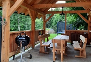 Chalupa sauna a kachlová kamna - stezka Povydří