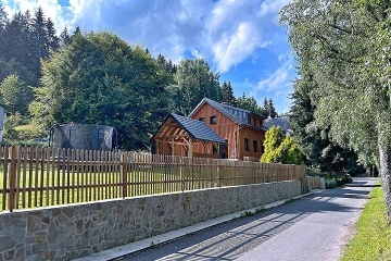 Duškovic chalupa Srní - Šumava - vlčí výběh