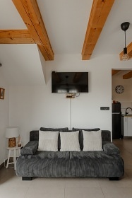 Chalupa sauna a kachlov� kamna - Povyd��