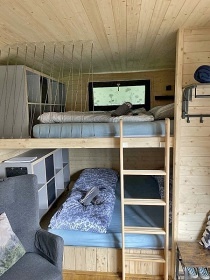 Glamping pro rodiny s dětmi - jezero Kristýna
