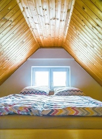 Chata u hradu Bouzov - sauna, vivka a jezrko